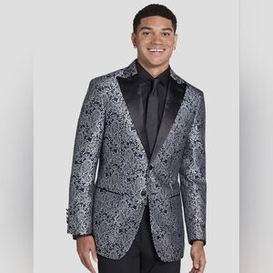 NWT Egara Slim Fit Paisley Dinner Jacket
